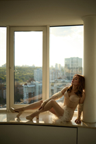 Ukrainian girl model albina from kyiv with Dark Brown hair age 30 photo-18