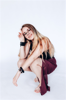 Ukrainian wife from bila tserkva antonina with Light Brown hair age 24
