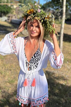 German bride svetlana from dnipro with Blonde hair 56 years old photo-31