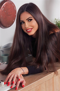 Pretty ukrainian girl natalia from kiev with Dark Brown hair age 29