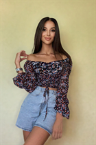 Fille célibataire ukrainienne maria de kiev avec Brunette cheveux, âge 24 photo-1