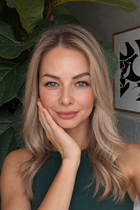 Rencontre une femme ukrainienne vladislava de odesa avec Blond cheveux, âge 33 photo-4