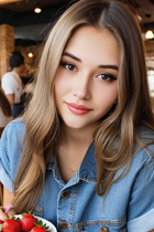 Impresionante chica ucraniana marianna de khmelnitsky con pelo Marrón claro y edad 19 photo-6