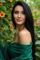 Lady from Ukraine ekaterina from kiev with Black hair age 31 photo-54