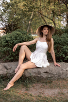 Dame d'Ukraine natalia de kiev avec Chatain clairs cheveux, âge 36 photo-6