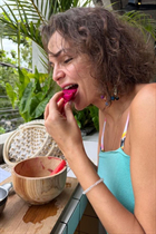 Girl from novi sad mirjana with Light Brown hair age 40