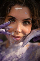 Dame ukrainienne yelyzaveta de kiev avec Brunette cheveux, âge 21 photo-23