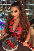 A belarusian bride karyna from minsk with Black hair age 32 photo-26