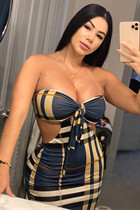 Columbian republic women jakeline from medellin with Black hair age 34