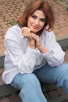 Rencontrez une fille ukrainienne marina de lviv avec Roux cheveux, âge 54 photo-4