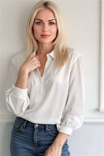 Ukrainian mariée inna de kamenskoe avec Blond cheveux, âge 46