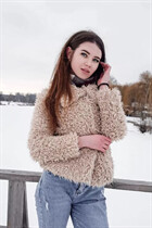 Single Ukrainian lady maria from odessa with Light Brown hair age 25 photo-2