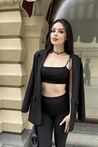 Pretty girl darya from warsaw with Black hair age 25 photo-6