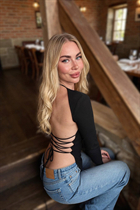 Femme ukrainienne alena de dnipro avec Blond cheveux, âge 33 photo-9