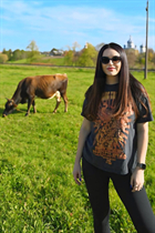 Chica de los angeles kateryna con pelo Marrón oscuro y edad 33 photo-29