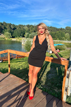 Femme ukrainienne tetiana de chernihiv avec Blond cheveux, âge 45 photo-5