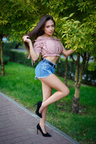 Beautiful woman of ukrainian marharyta from zaporozhye with Black hair age 29 photo-5
