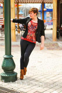 Russian mail order brides kristina from chuguev with Red hair age 34