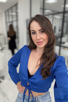 Femme parfaite lidiia de valencia avec Chatain clairs cheveux, âge 35 photo-4