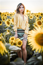 Mariée de bodrum alexandra avec Chatain clairs cheveux, âge 36 photo-1