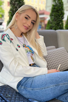 Superbe mariée ukrainienne anastasia de lviv avec Blond cheveux, âge 34 photo-3