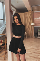 Épouse d'Ukraine viktoriya de nikolaev avec Noirs cheveux, âge 27 photo-9