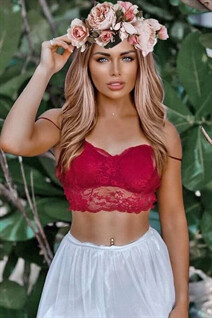 Femme parfaite elina de miami avec Blond cheveux, âge 32 photo-5