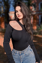 Pretty girl valeria from madrid with Dark Brown hair age 19 photo-24