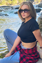 Czech bride anastasiia from praha with Blonde hair 26 years old photo-18