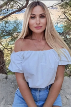 Pretty girl natalia from rodos with Blonde hair age 47 photo-11