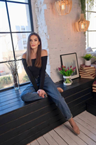 Femme parfaite liubov de napoli avec Brunette cheveux, âge 36 photo-49