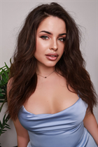 Jolie fille ukrainienne vladlena de kiev avec Brunette cheveux, âge 25 photo-1