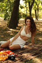 Wife from Ukraine alena from odessa with Dark Brown hair age 35 photo-2