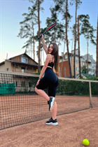 Dame d'Ukraine ilona de san francisco avec Chatain clairs cheveux, âge 26 photo-6