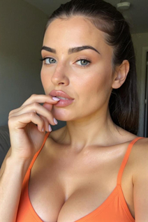 kaunas bride milena with Dark Brown hair age 28