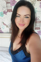 Pretty Ukrainian girl svitlana from kiev with Dark Brown hair age 43