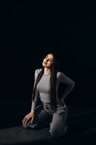 Ukrainian girl model anna from pervomaisk with Dark Brown hair age 22 photo-11