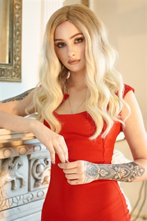 Ukrainian lady veronika from odessa with Blonde hair age 19