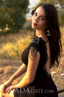 Hottest ukraine women oksana from nikolaev with Black hair age 26