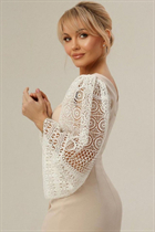 Femme ukrainienne célibataire lidiia de lviv avec Blond cheveux, âge 46 photo-3