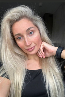 Femme ukrainienne pour le mariage valentina de uzhhorod avec Blond cheveux, âge 34