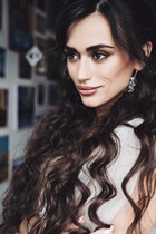 Russian pretty woman kristina from ivanovo with Dark Brown hair age 32 photo-3