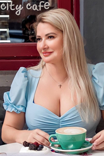 Ukrainian pretty girl marina from odessa with Blonde hair age 43