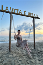 Perfect woman iryna from livorno with Dark Brown hair age 47 photo-3