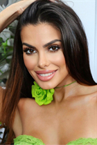 Brazilian beautiful woman maria-luiza from maringa with Dark Brown hair 31 years old photo-7