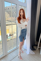 Hermosa mujer de Ucrania anastasiia de kiev con pelo Rojo y edad 26 photo-38