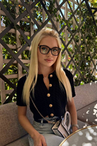 Superbe fille ukrainienne yevheniia de odesa avec Blond cheveux, âge 19 photo-3
