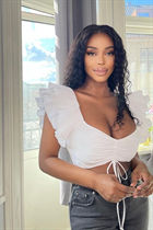 oslo bride raissa with Dark Brown hair age 30 photo-3