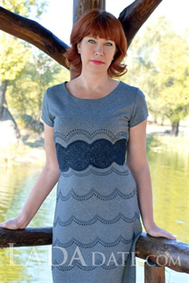 Slavic women lia from zaporozhye with Red hair age 52