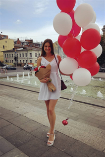 Ukrainian woman for marriage maria from kharkov with Dark Brown hair age 28